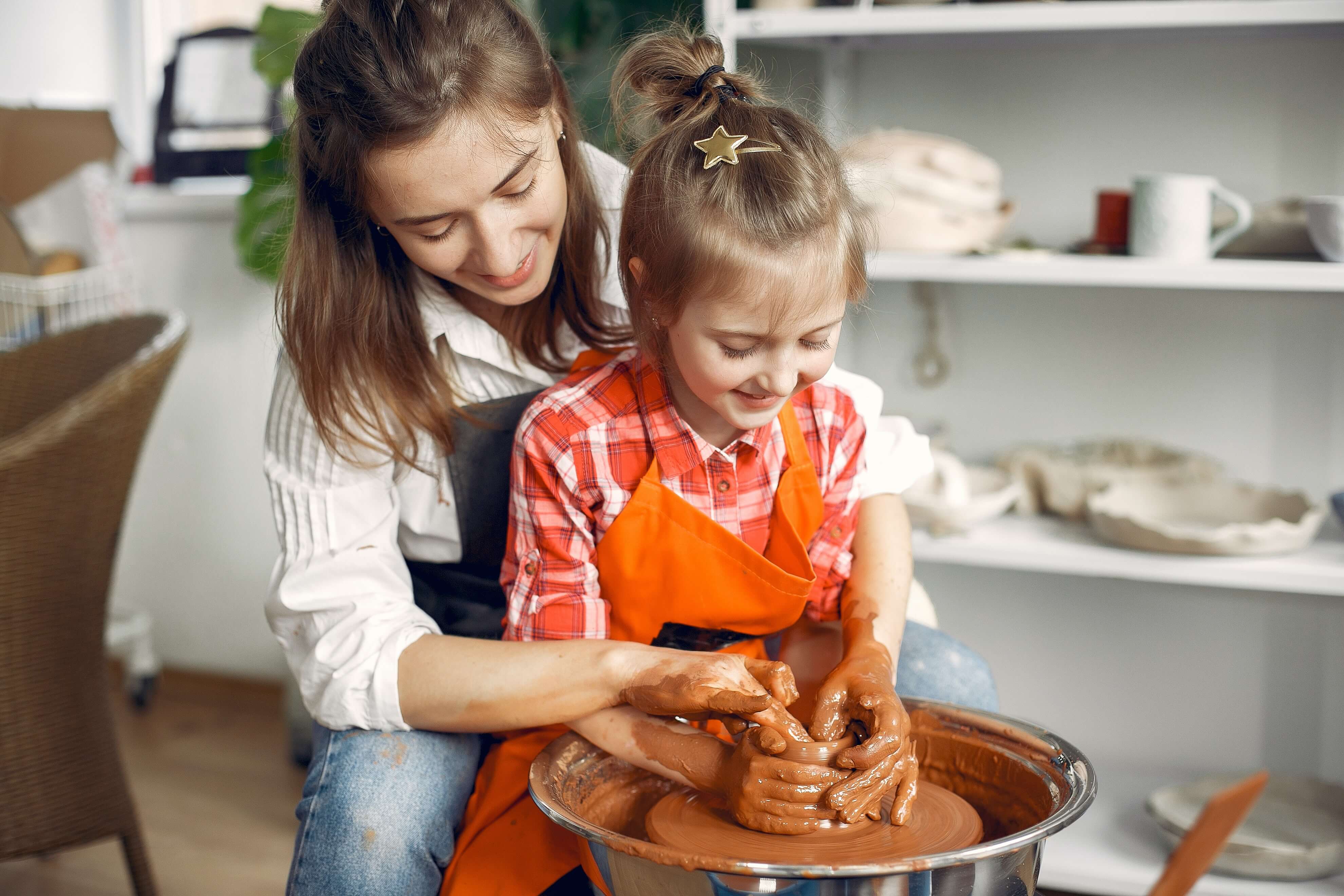 Pottery throwing