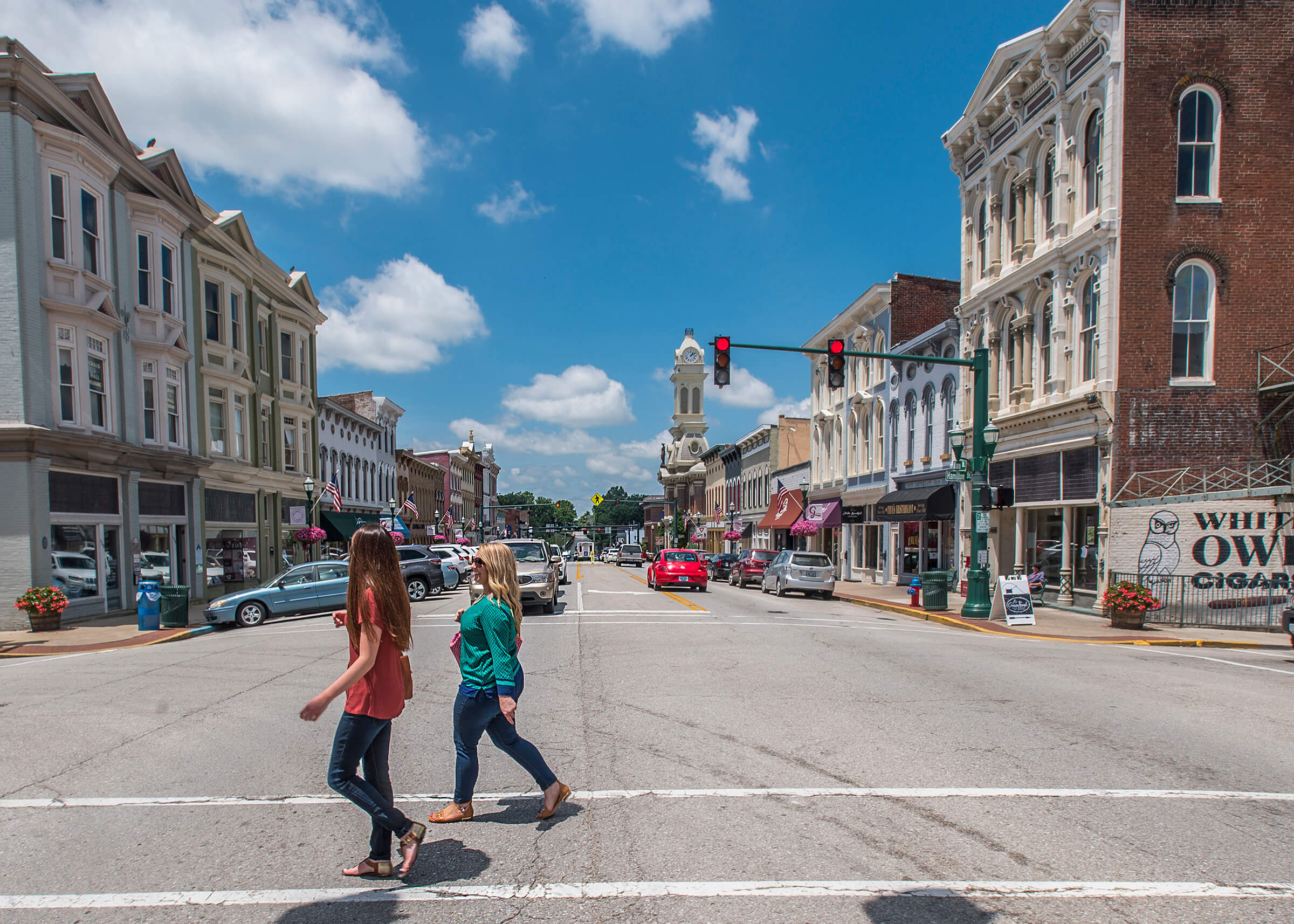 Downtown Georgetown Cross Walk